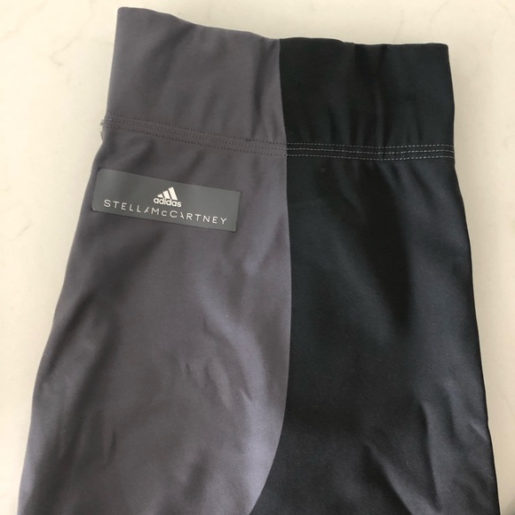 Adidas X Stella Mccartney Women`s Granite Lycra Fitsense Legging - Picture 11 of 15